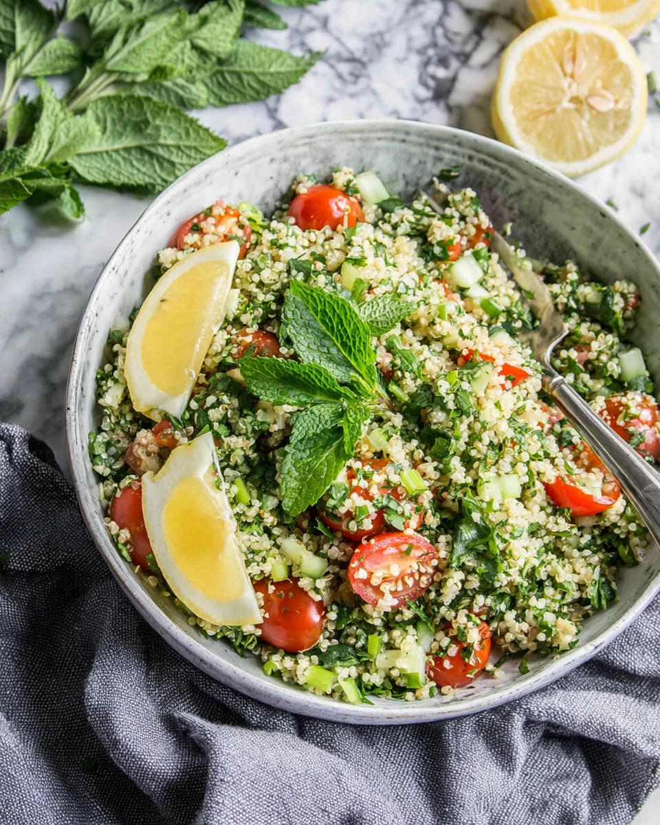 Quinoa Tabouli: A Refreshing and Healthy Delight