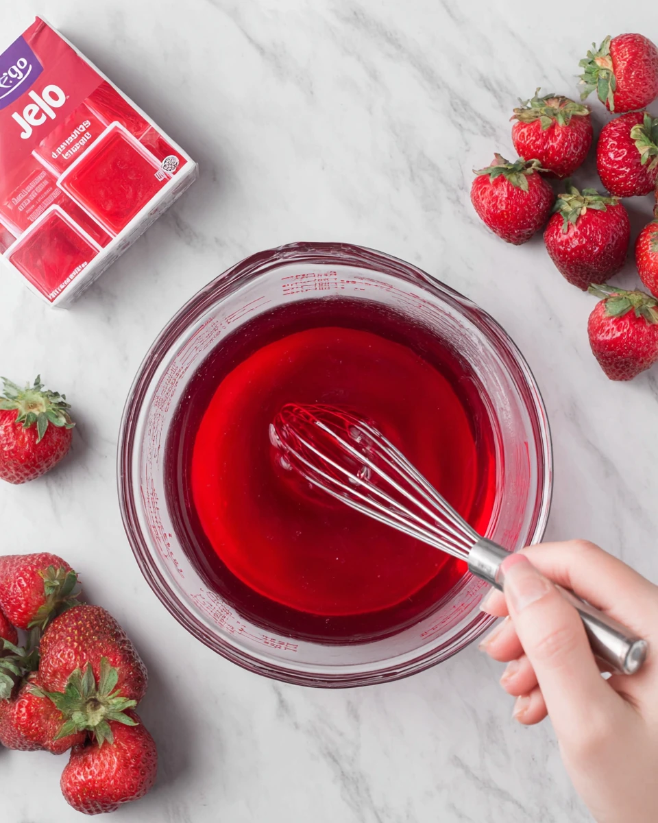 Delicious Strawberry Pretzel Jello Salad: A Refreshing Treat