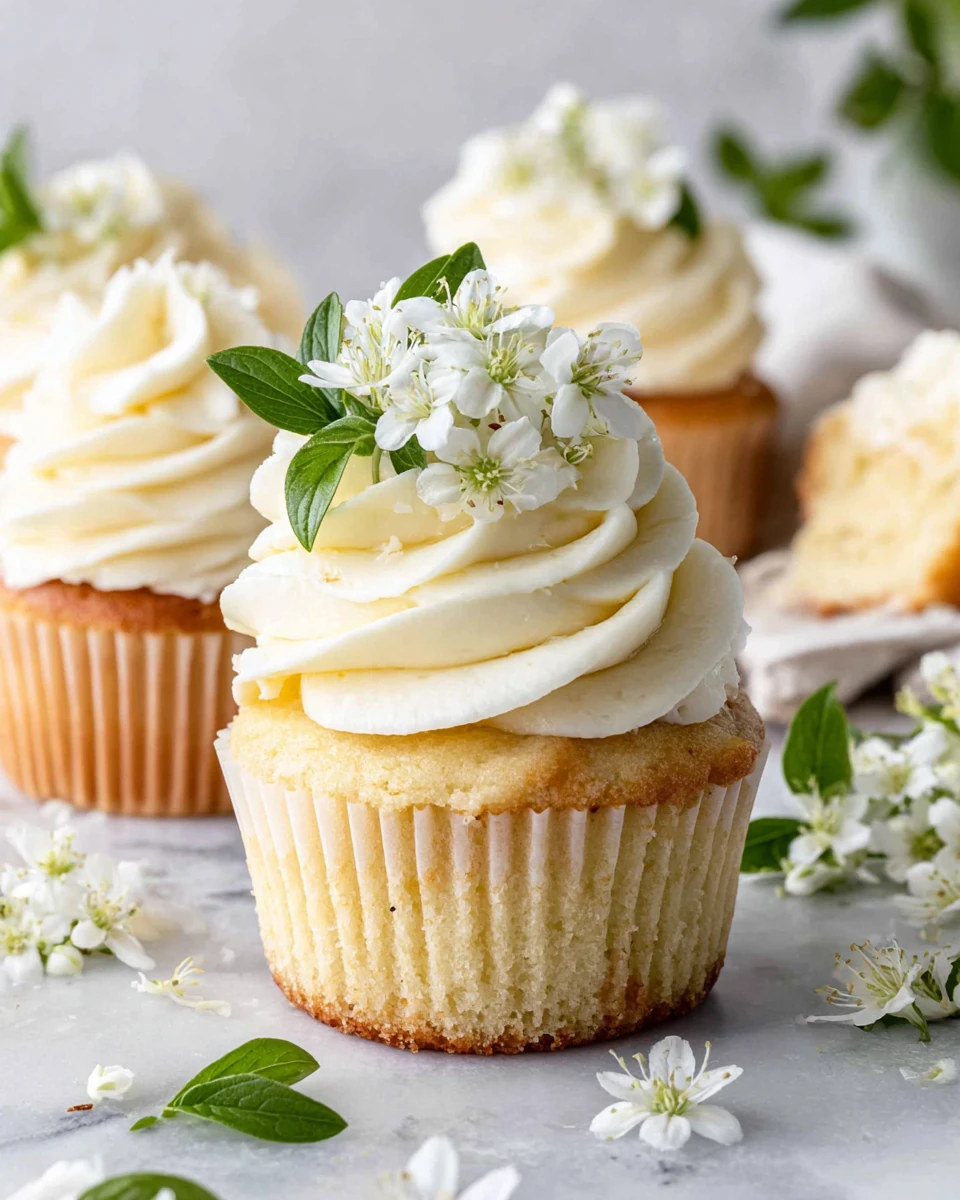 Decadent White Chocolate Cupcakes to Indulge In