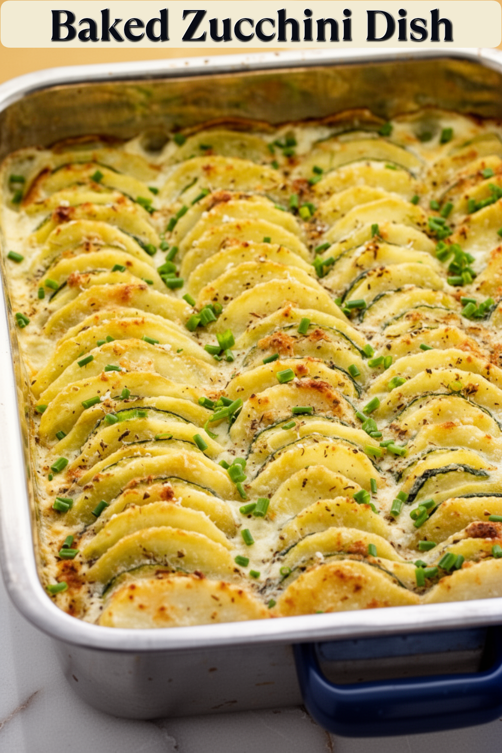 baked zucchini dish