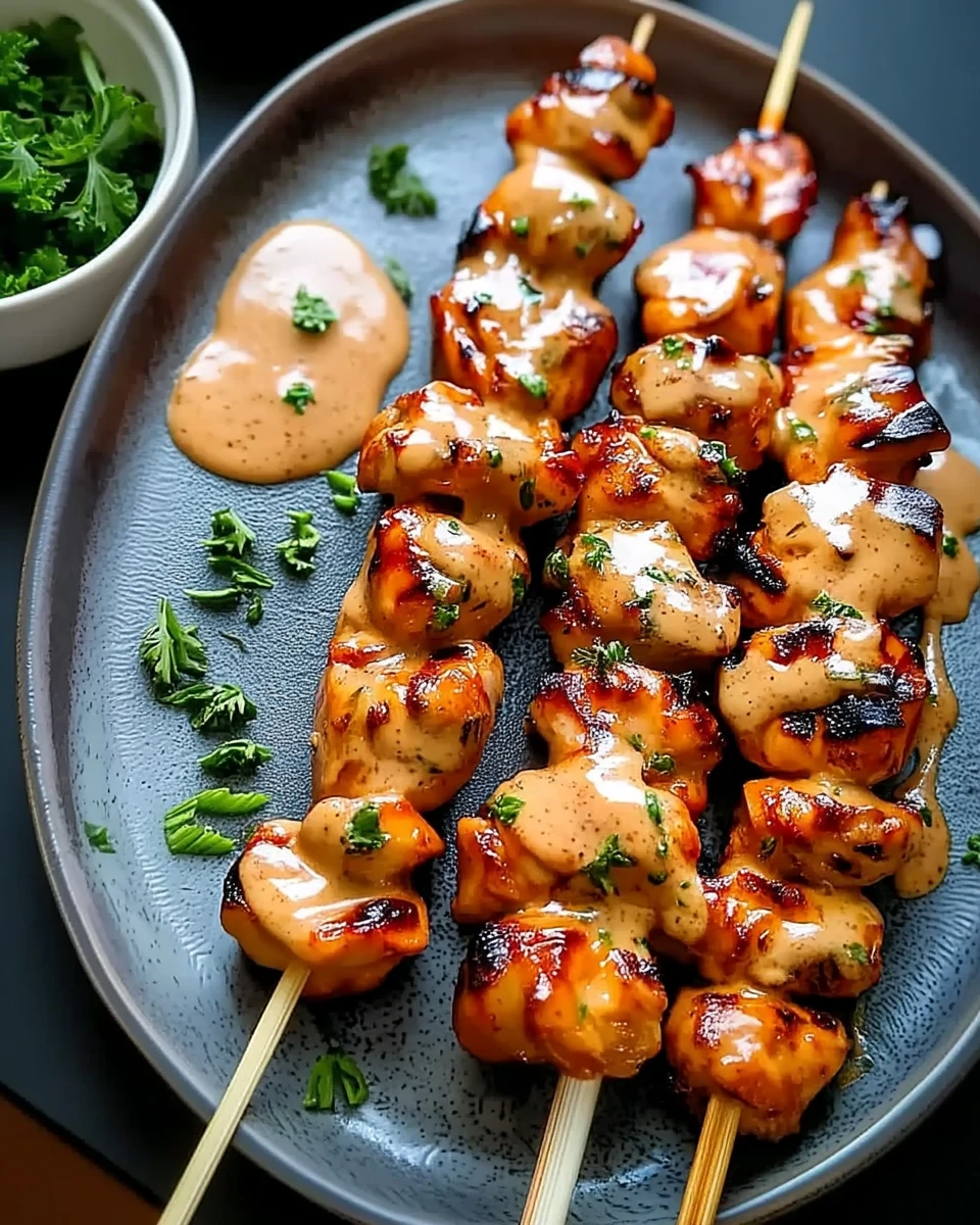 Bang Bang Chicken Skewers: A Deliciously Easy Delight