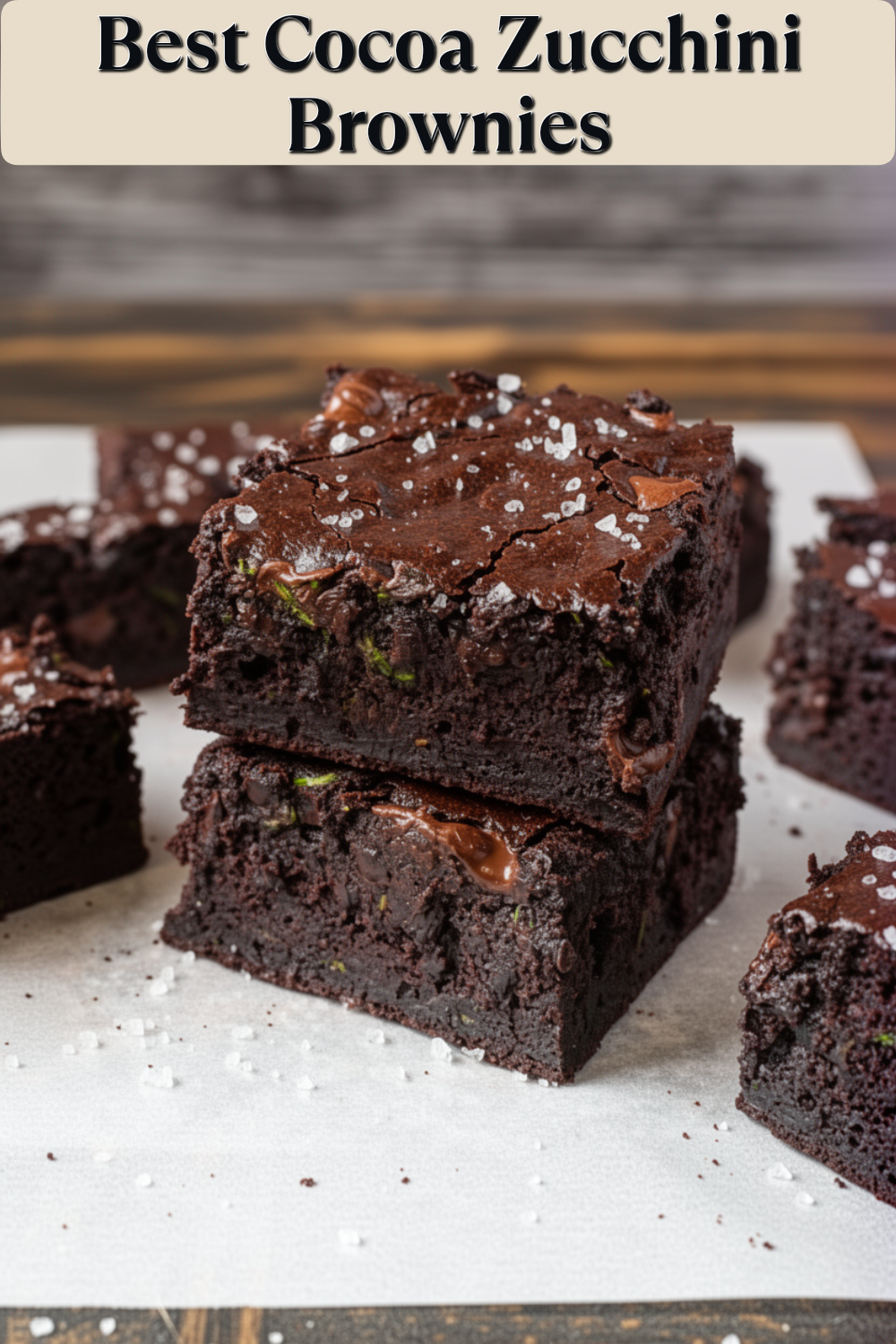 best cocoa zucchini brownies