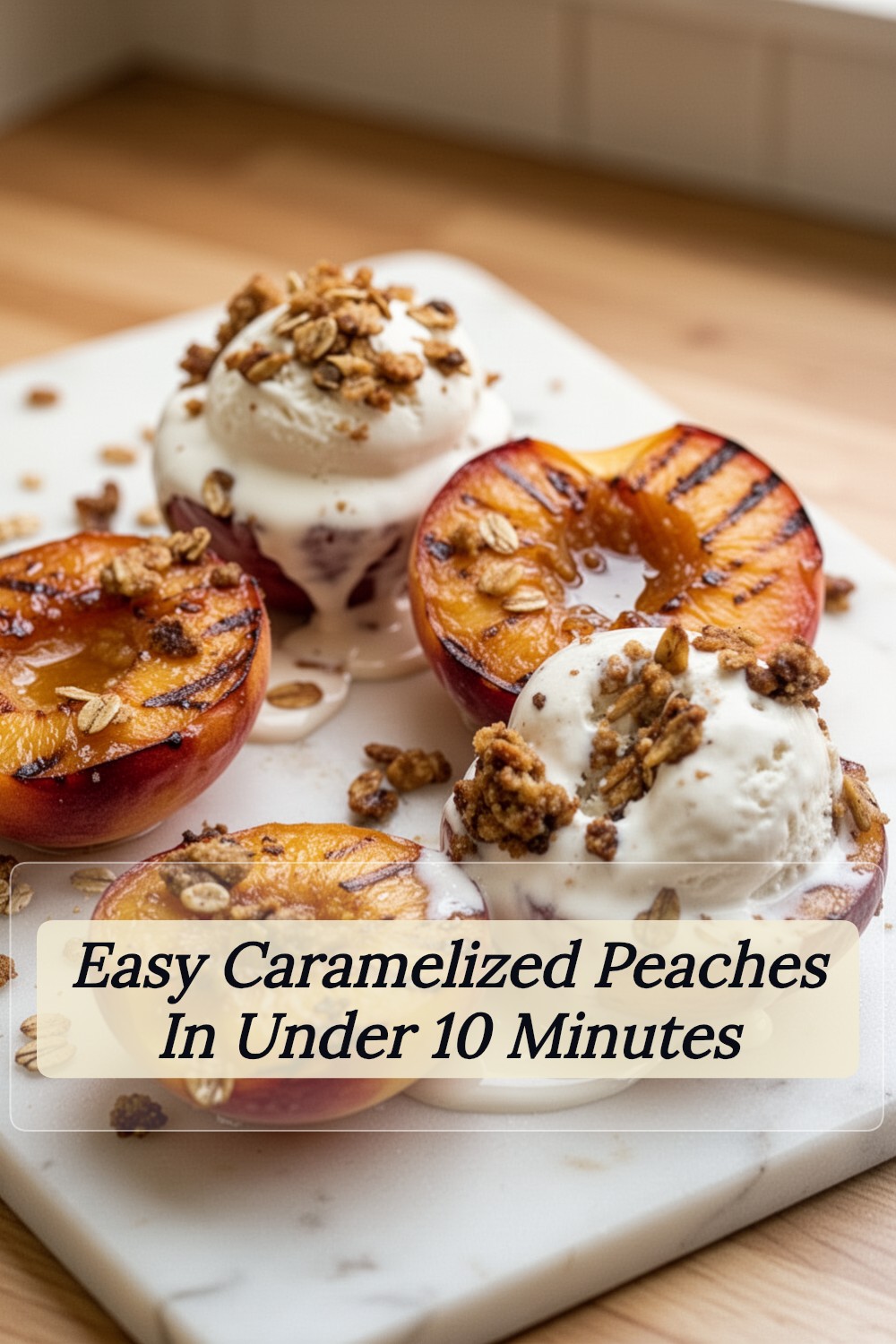 Caramelized Peaches: A Delightfully Sweet Treat 1 caramelized peaches