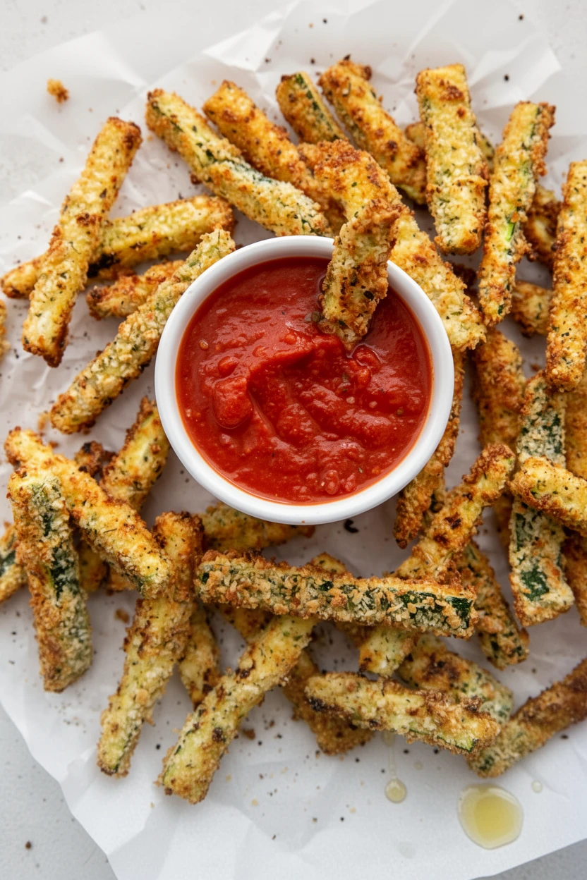 Crispy Air Fryer Zucchini Fries: A Delicious Snack