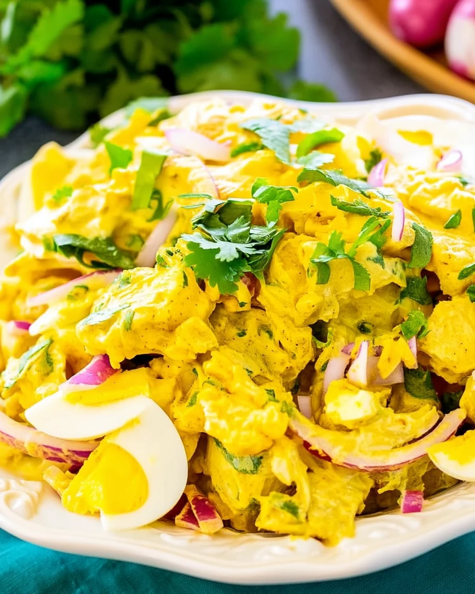 Curried Potato Salad: A Flavorful Twist on a Classic