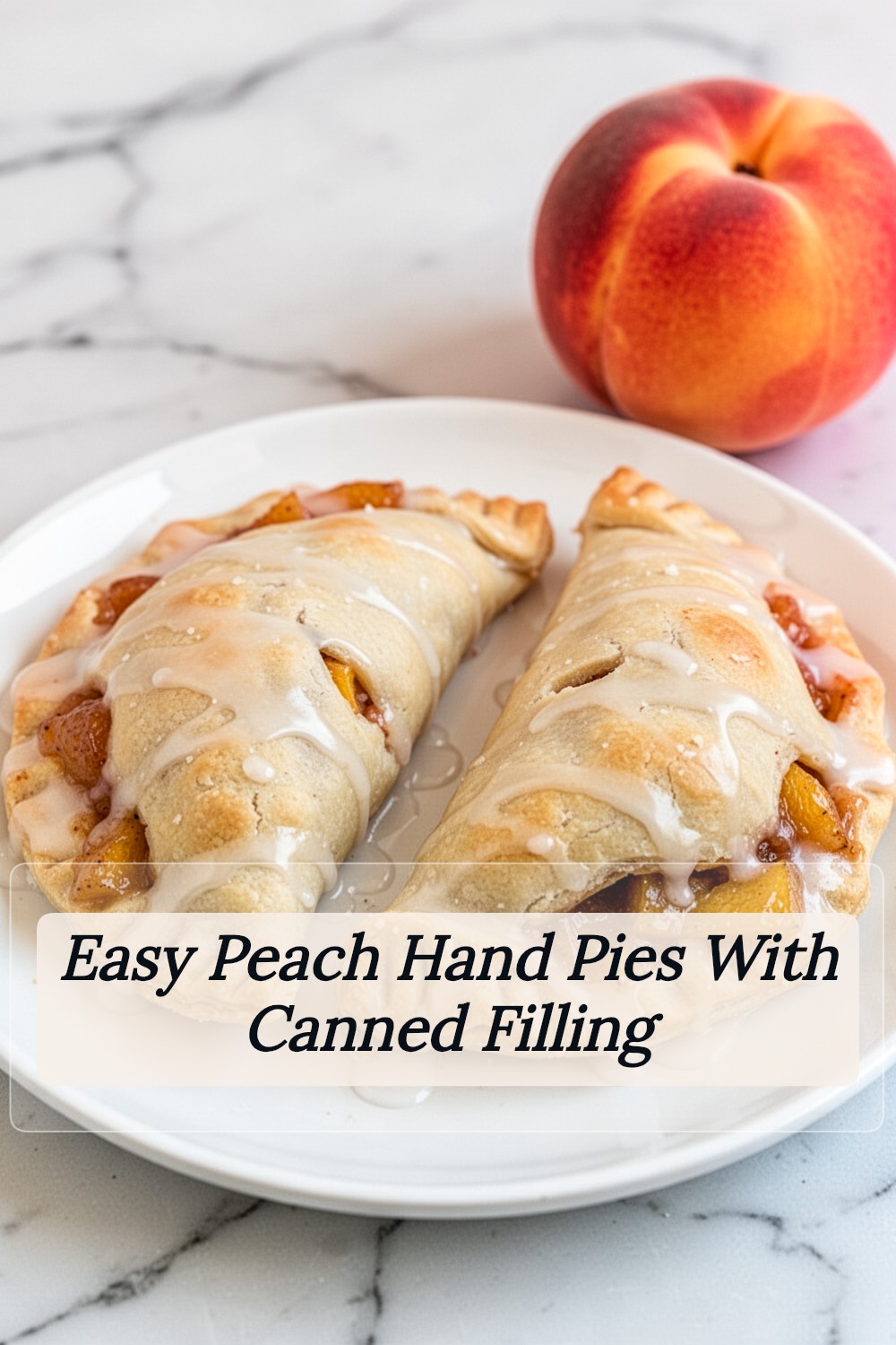 delicious peach hand pies