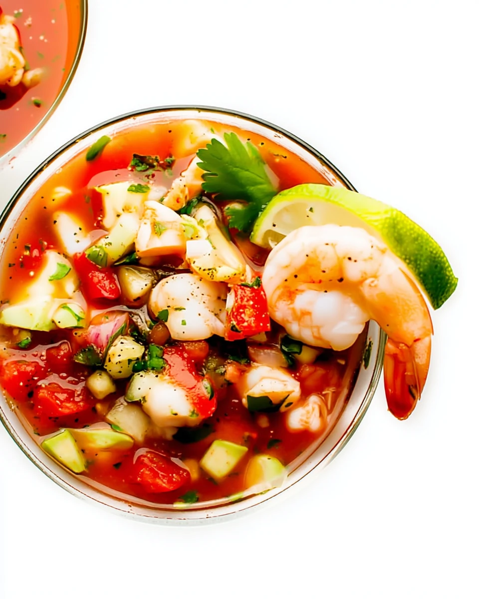 Easy Mexican Shrimp Cocktail: A Refreshing Delight