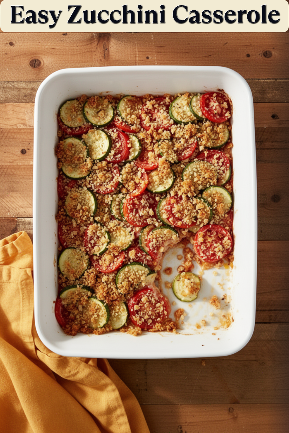 Easy Zucchini Casserole: A Deliciously Simple Delight 1 easy zucchini casserole