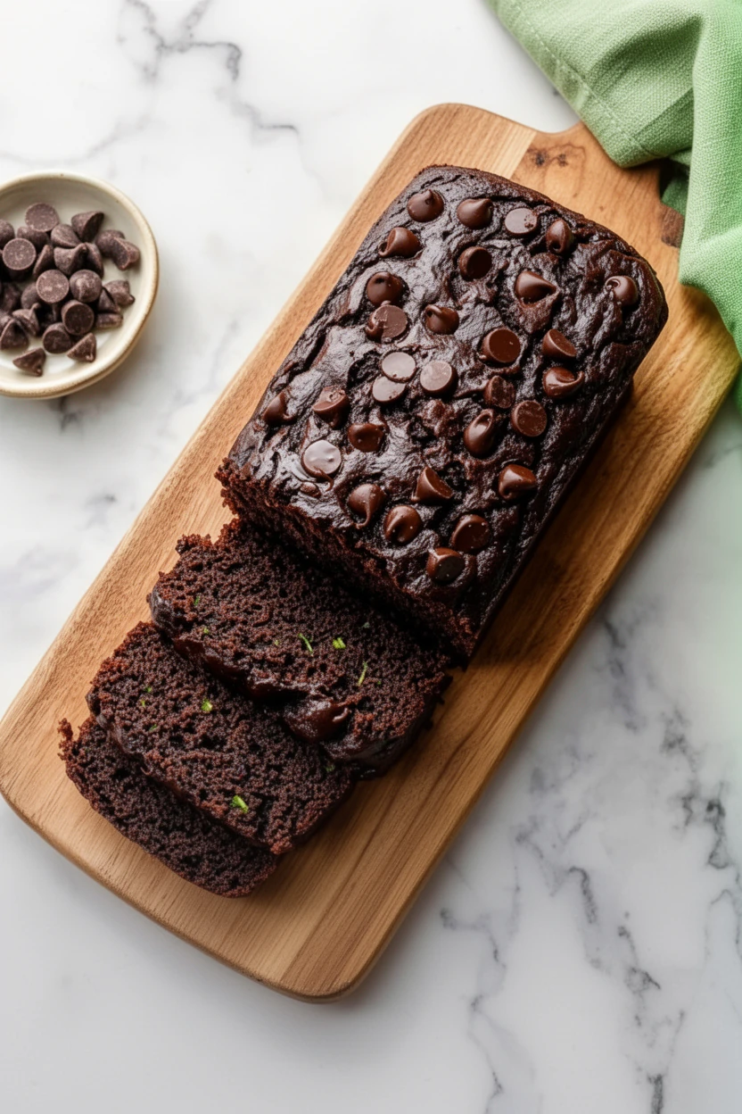 Fudgy Double Chocolate Zucchini Bread: Indulgent Delight