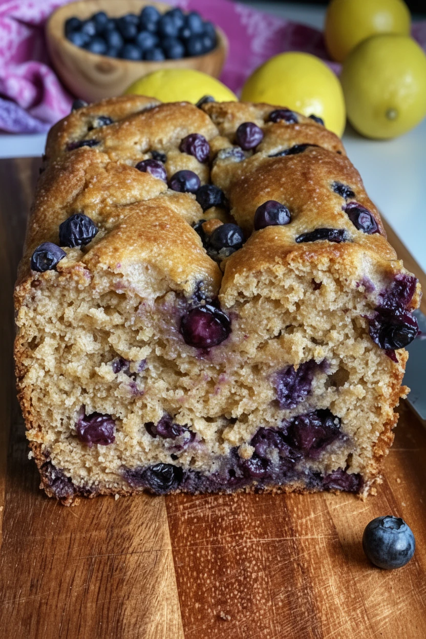 Healthy Lemon Blueberry Bread: A Delightful Treat