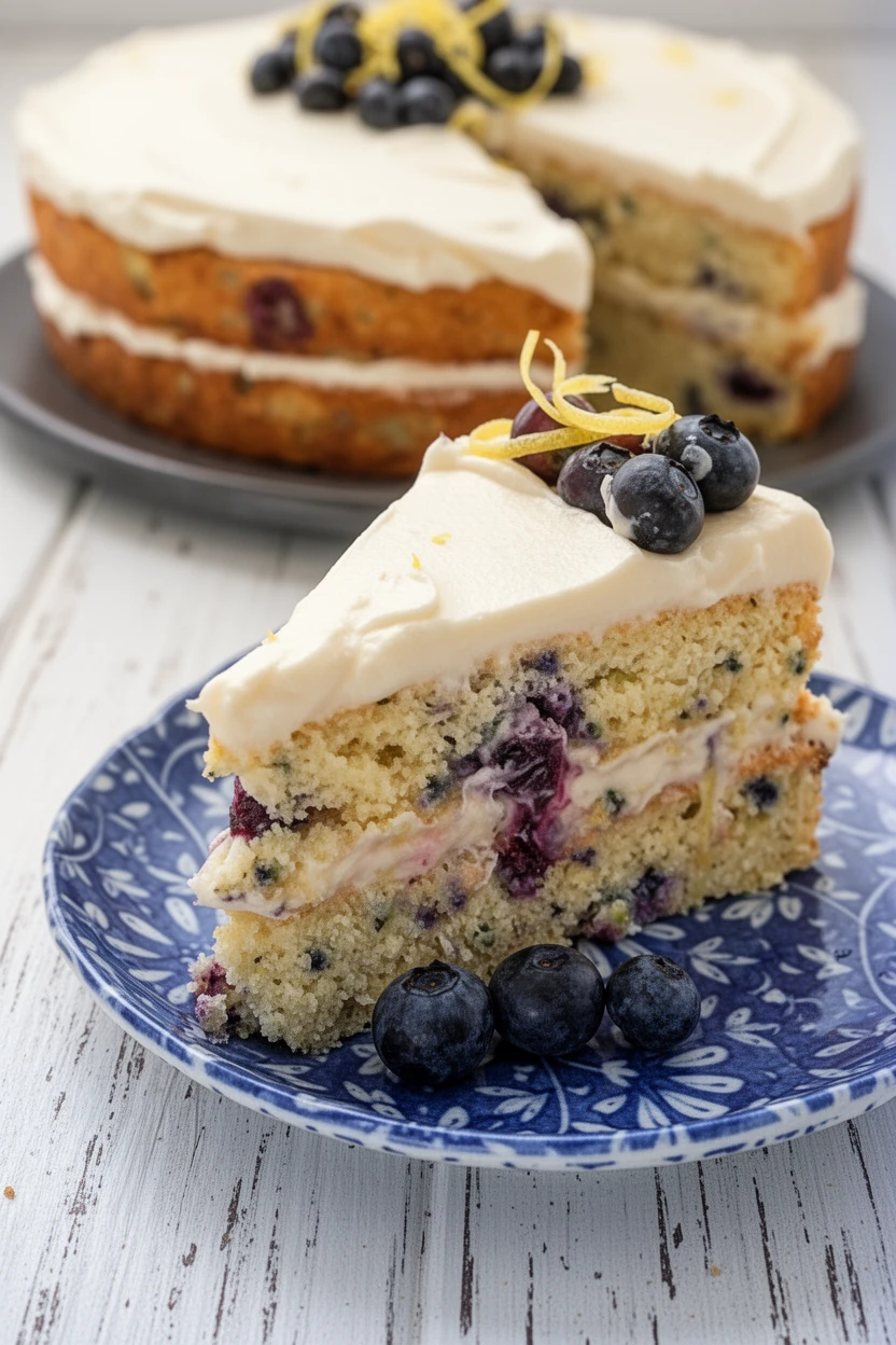 Keto Lemon Blueberry Cake: A Delightful Treat