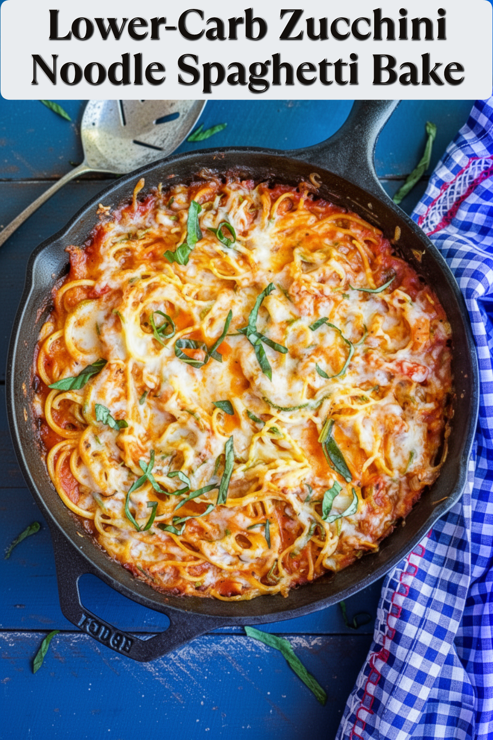 Lower-Carb Zucchini Noodle Spaghetti Bake: A Deliciously Healthy Option 1 lower-carb zucchini noodle spaghetti bake
