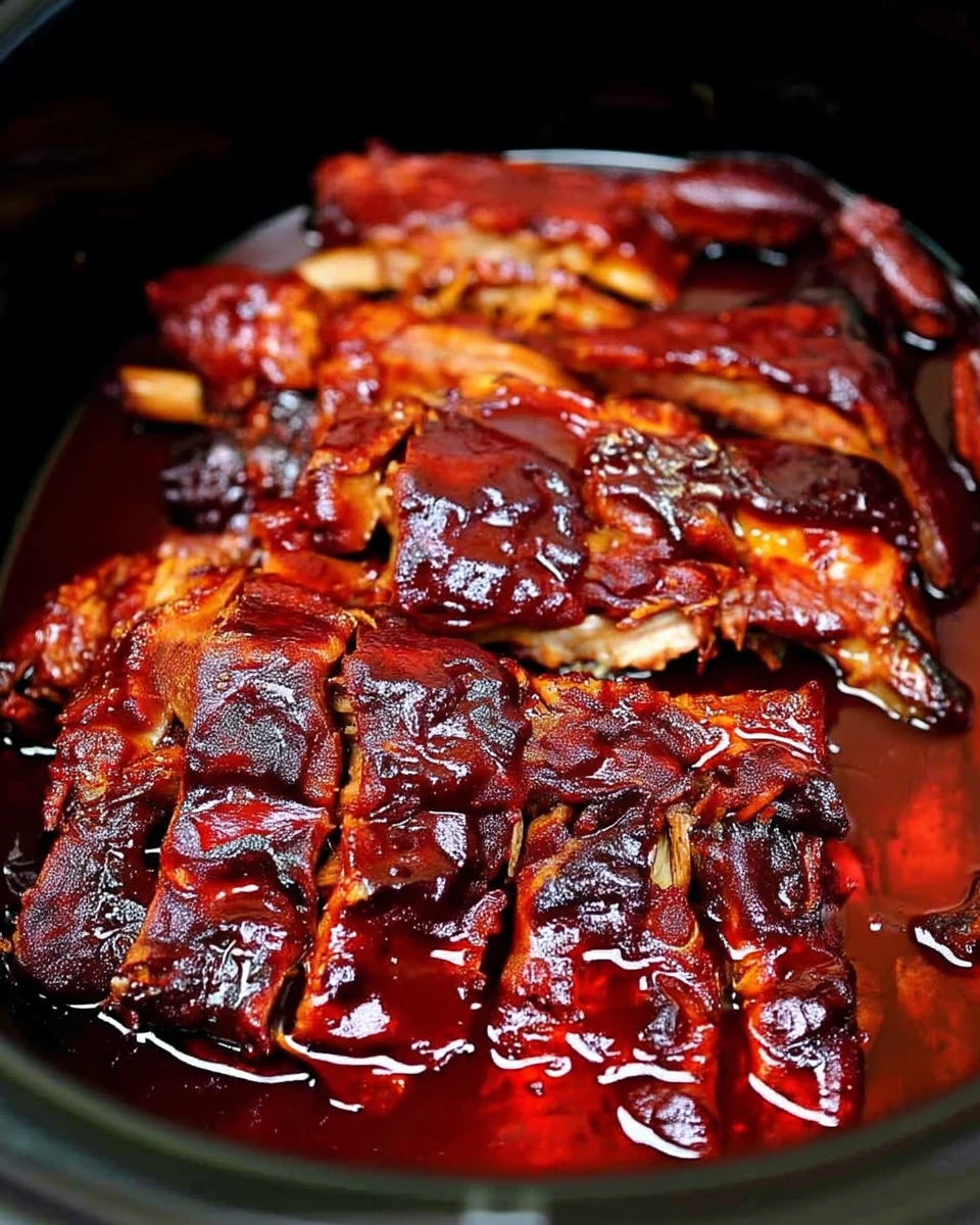 Slow Cooker BBQ Ribs: Tender and Flavorful Delight