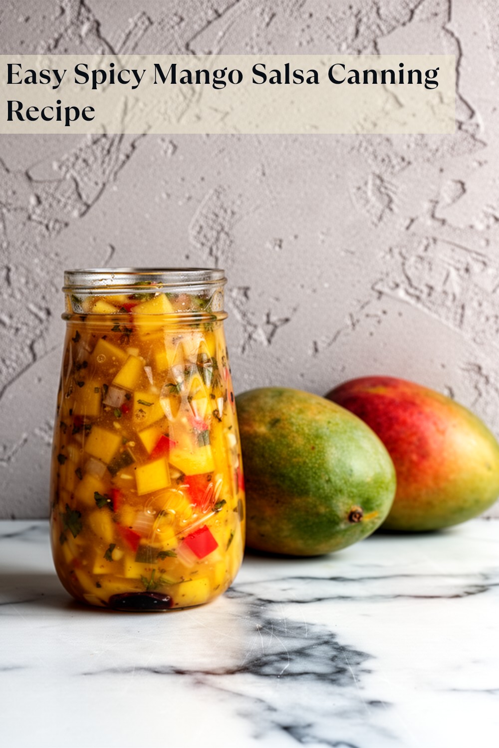 spicy mango salsa canning recipe