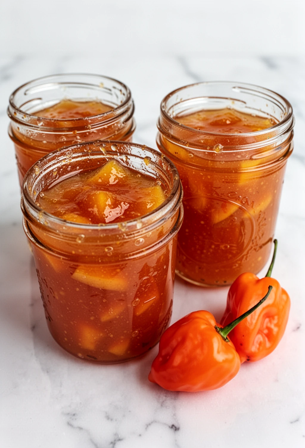 Sweet & Spicy Peach Habanero Jam: A Flavor Explosion