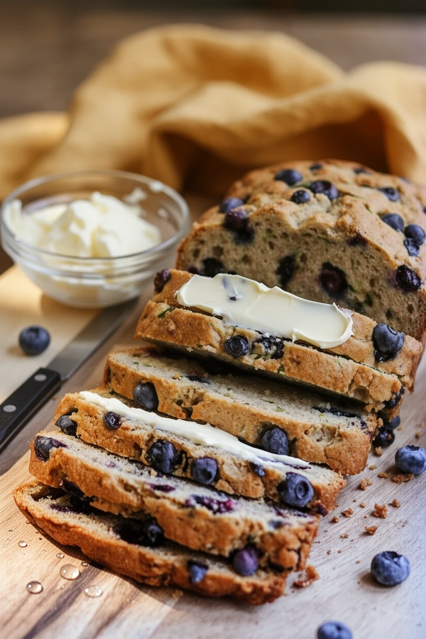 Delicious Zucchini Bread with Blueberries to Try Today