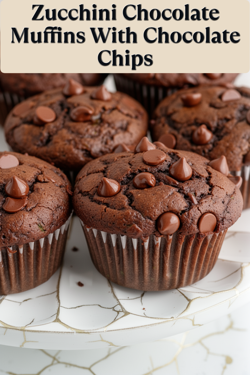 Zucchini Chocolate Muffins with Chocolate Chips: Indulgent and Easy 1 zucchini chocolate muffins with chocolate chips