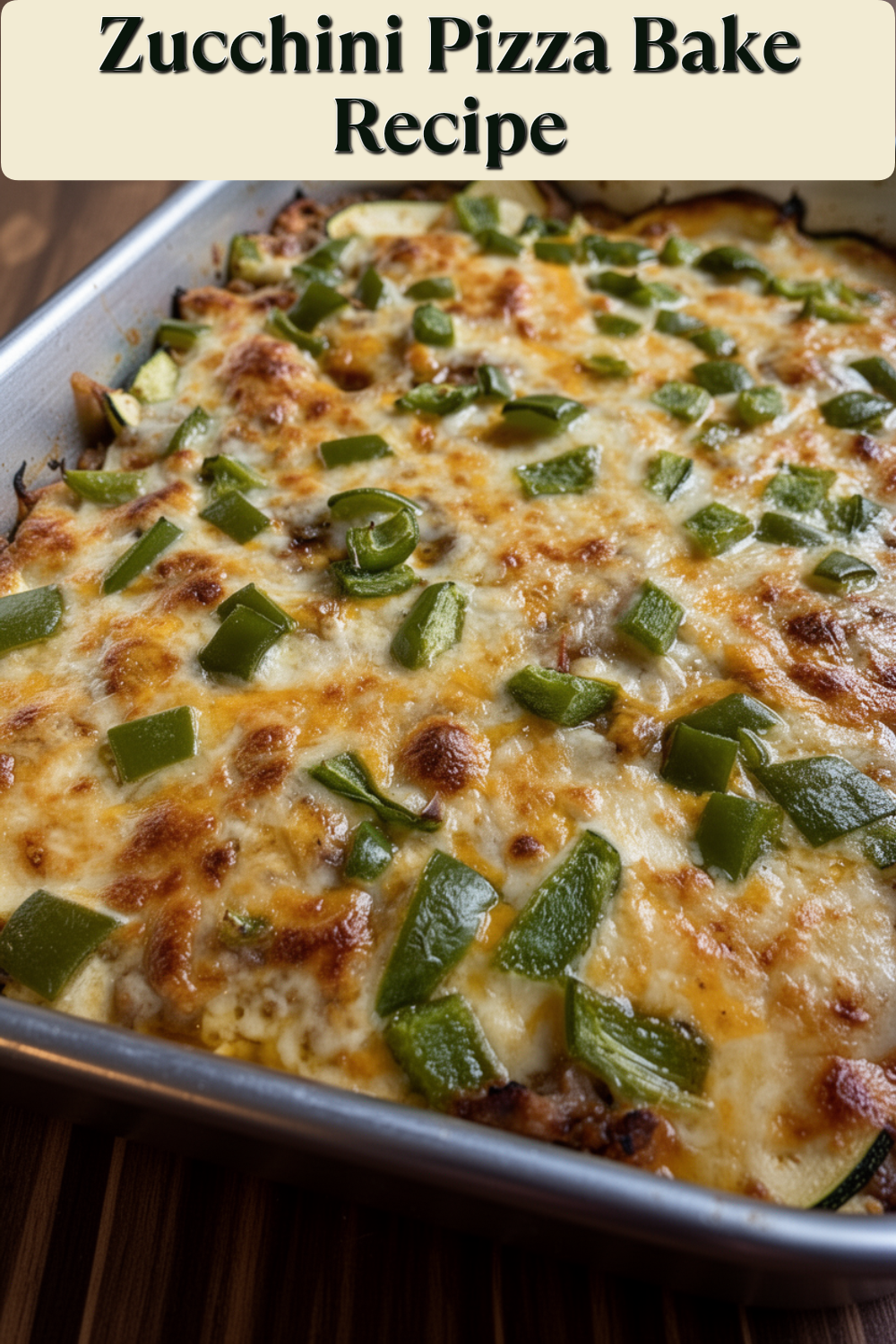 Zucchini Pizza Bake Recipe: A Family Favorite 1 zucchini pizza bake recipe