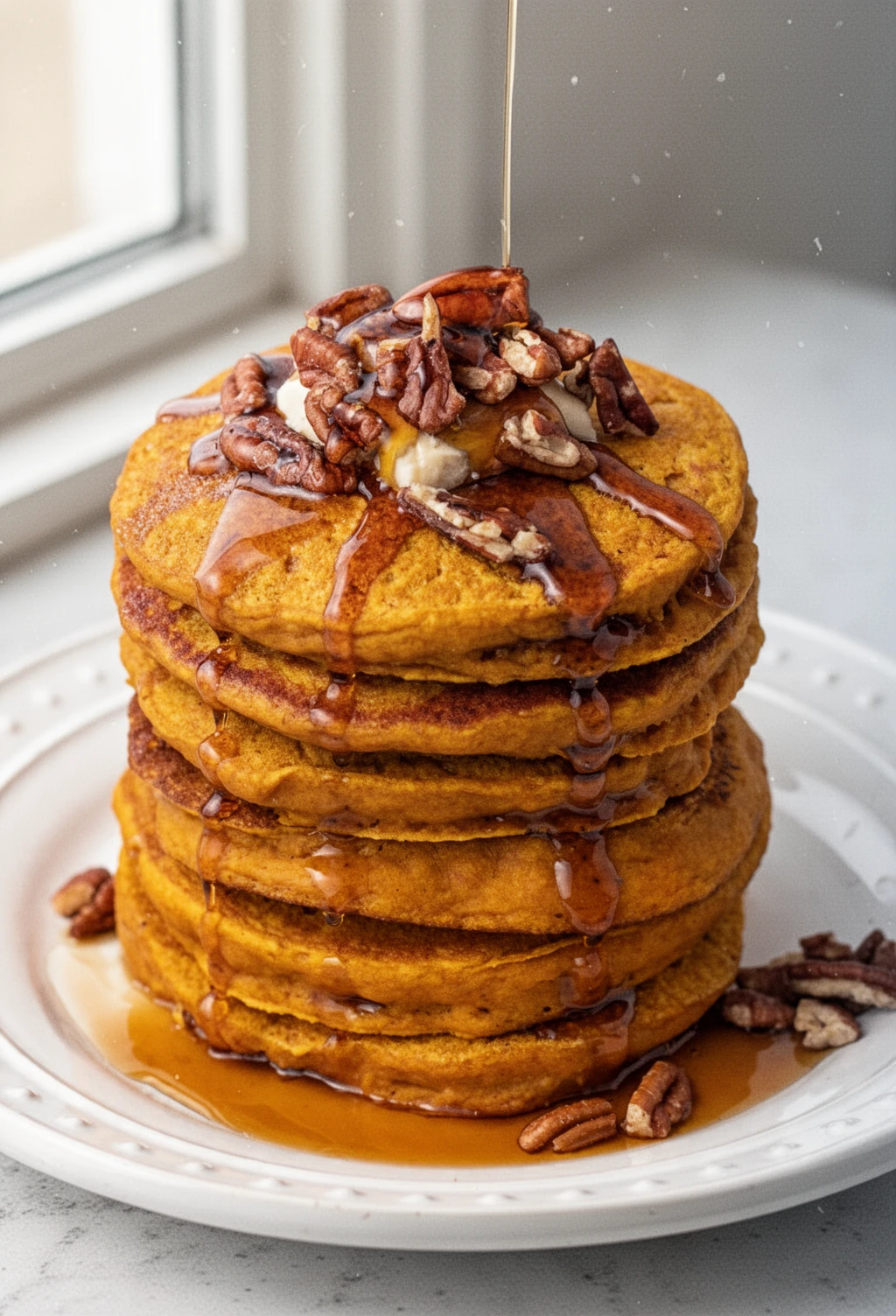 Irresistibly Delicious Vegan Pumpkin Pancakes